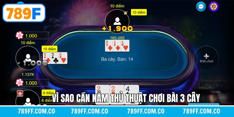 Bật mí một số điều cơ bản cần biết về thủ thuật chơi bài 3 cây