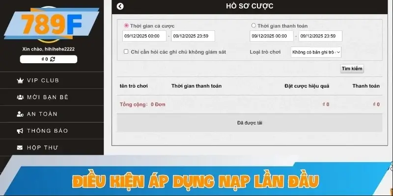 Tổng hợp điều kiện nhận thưởng nạp lần đầu thành công